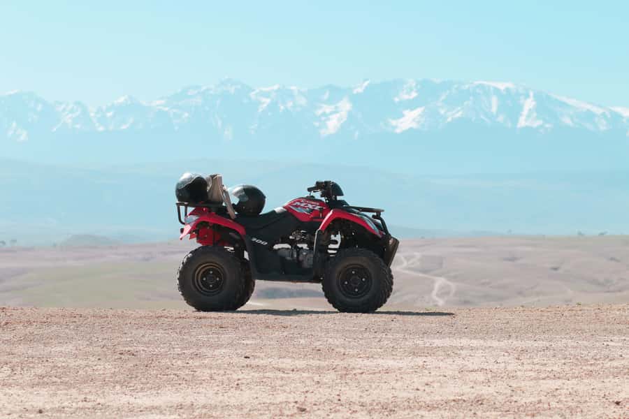 Marrakech: Half-Day Desert Quad Tour with Camel Ride - Value at $34 per person