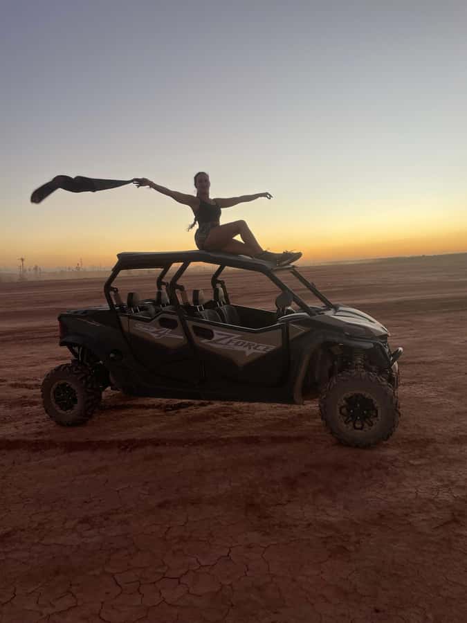 Marrakech: Half-day private tour in a 1000cc buggy in the Agafay Desert - Getting set up with the 1000cc buggy