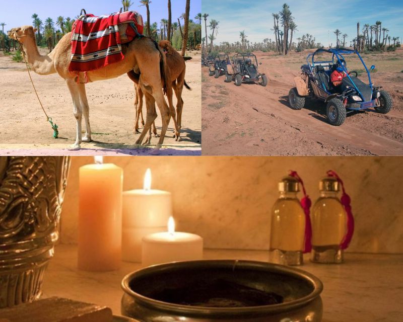 Marrakech: Half-Day Tour with Buggy Ride, Camel Ride and Spa - Should you book it?