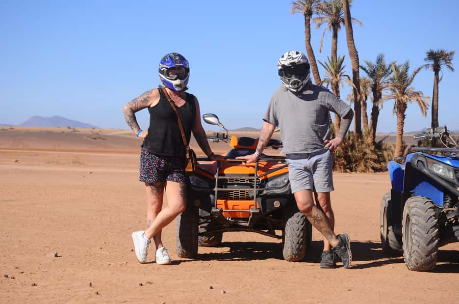 Marrakech: pack quad and camel ride in the palm grove - Photo stops in the Palmeraie