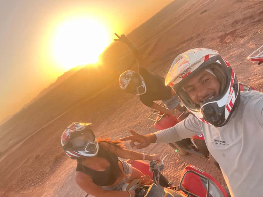 Marrakech: Palm Grove and Jbilat Desert Quad Bike Tour - The mint-tea stop and palm-grove pause