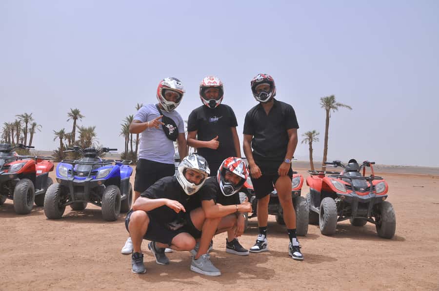 Marrakech: Palm Grove and Jbilat Desert Quad Bike Tour - Clothing, comfort, and safety
