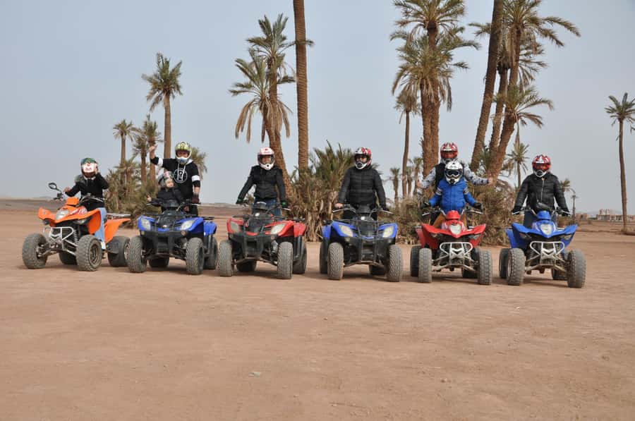 Marrakech: Palm Grove Quad Bike Tour - What the private group format changes