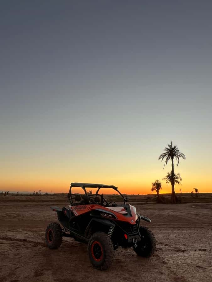 Marrakech: Palm Grove Sunset Buggy Tour - Getting comfortable with the 1000cc buggy