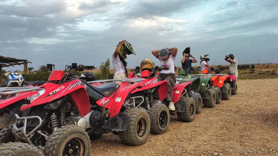 Marrakech: Palmeraie Guided Quad Biking Tour with Tea - The $15 price and what you receive
