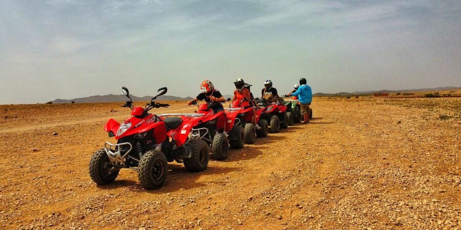 Marrakech: Palmeraie Guided Quad Biking Tour with Tea - Two hours among palms, dust, and open tracks