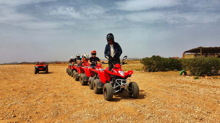 Marrakech: Palmeraie Guided Quad Biking Tour with Tea - What to wear and what to bring