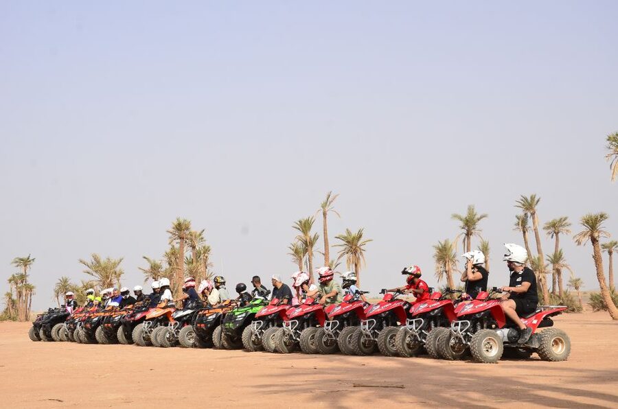Marrakech: Palmeraie Guided Quad Tour with Tea Break - The second 30-minute ride and the tea break
