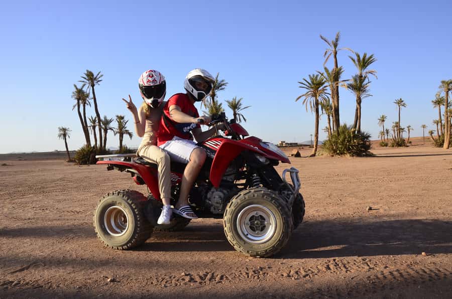 Marrakech: Palmeraie Guided Quad Tour with Tea Break - What the guides add to the experience