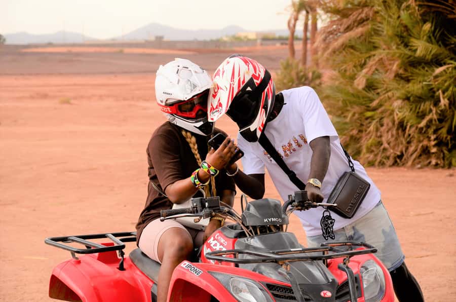 Marrakech: Palmeraie Guided Quad Tour with Tea Break - The first 45 minutes: getting comfortable on the quad