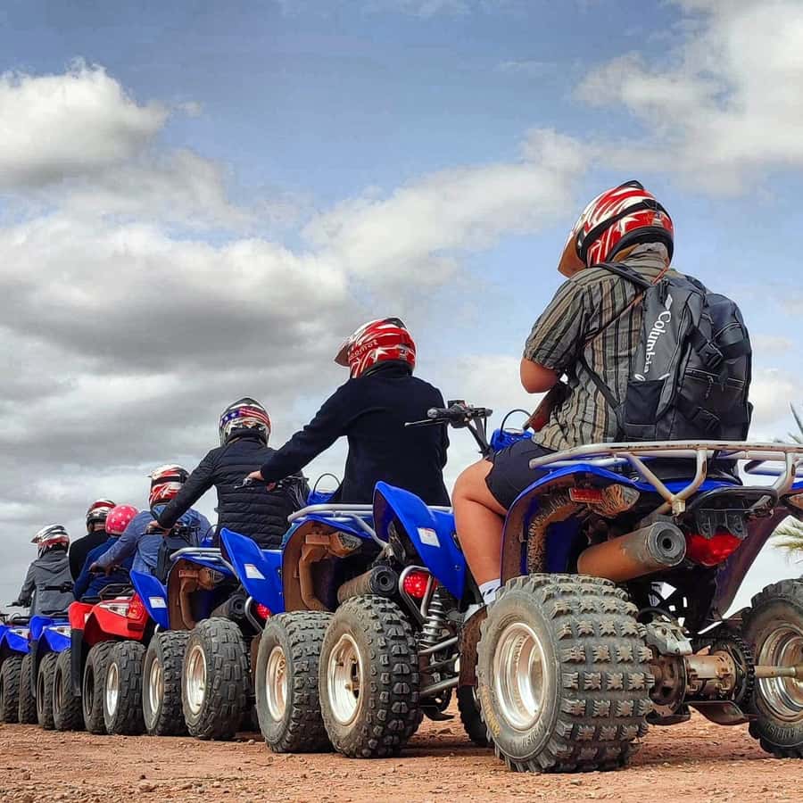 Marrakech: Palmeraie Private Quad Bike Experience - The five-minute training session