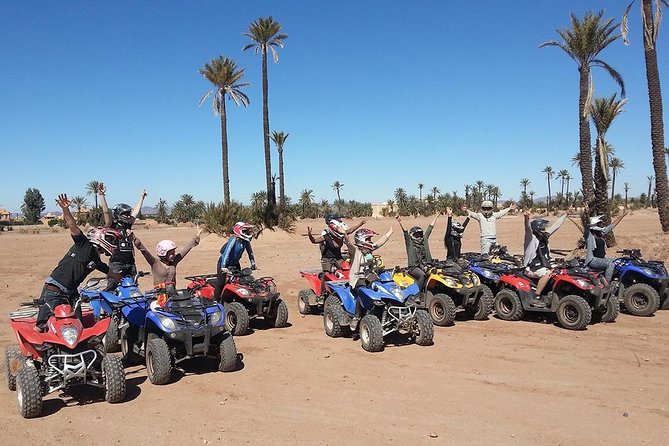 Marrakech Palmeraie Quad Bike Desert Adventure - How the family setup works