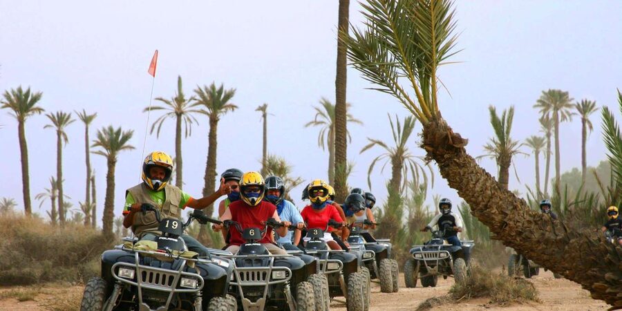 Marrakech: Palmeraie Quad Bike Desert Adventure - Practical timing and cancellation advice