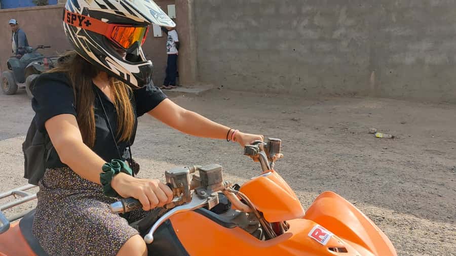 Marrakech: Palmeraie Quad Bike & Traditional Moroccan Spa - From Marrakech to the Palmeraie by air-conditioned car