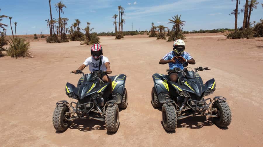 Marrakech: Quad activity in the Palmeraie with Tea break - Booking details worth knowing