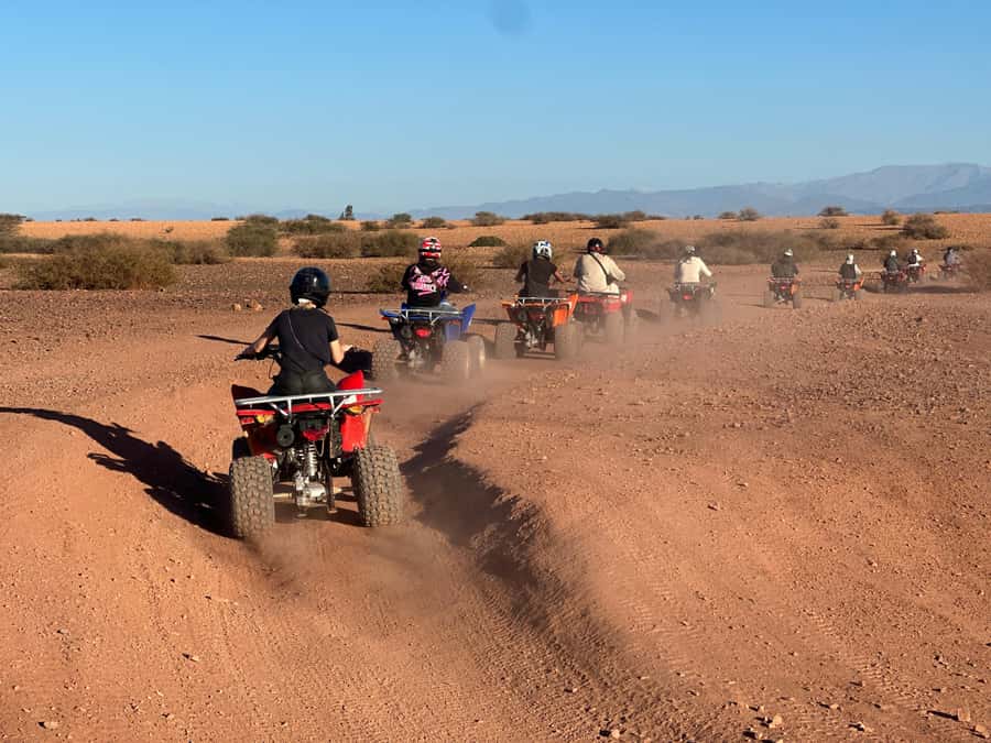 Marrakech: quad Adventure at the Dunes of the palmery desert - Hotel pickup makes this easy