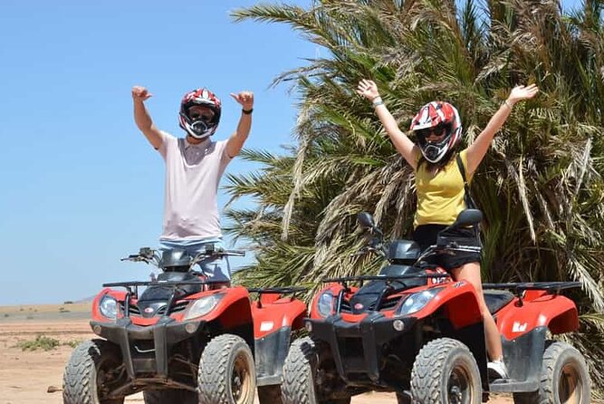 Marrakech Quad Bike Activity in desert palmeraies grove - Photo stops with real value