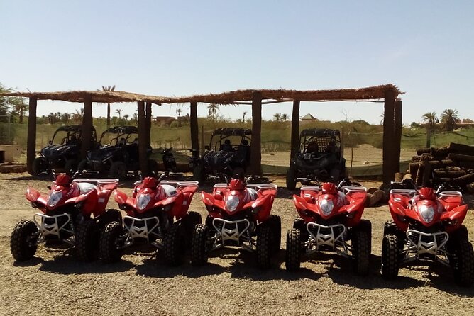 Marrakech Quad Bike Activity in desert palmeraies grove - What the two-hour schedule really includes
