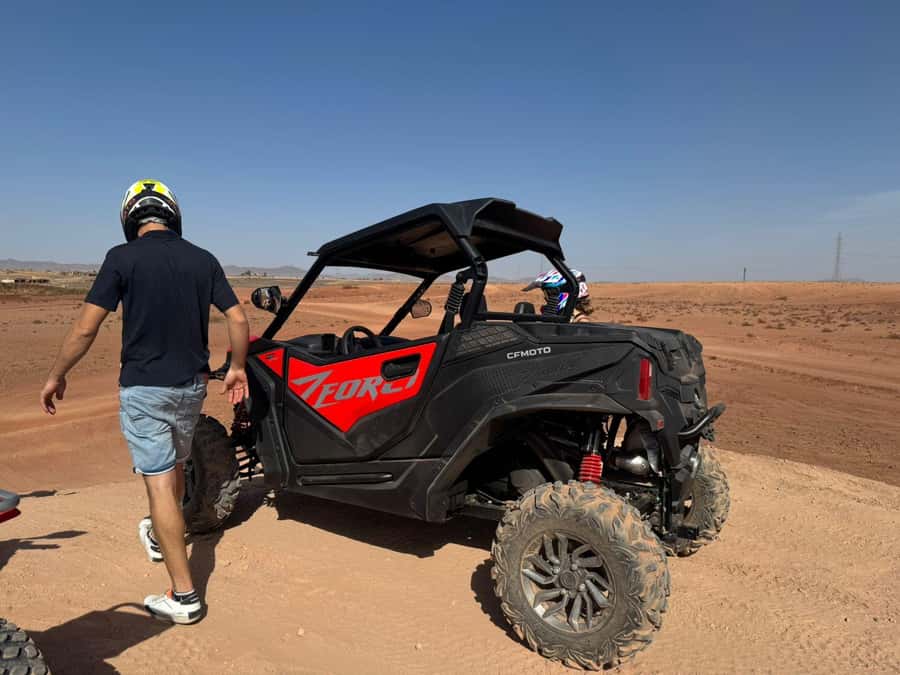 Marrakech: Quad bike adventure in the desert with views of the Palmeraie - The panoramic viewpoint and the best photo stop