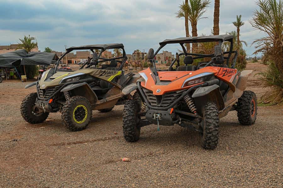Marrakech: Quad bike adventure in the desert with views of the Palmeraie - Safety, equipment, and the pace of the group