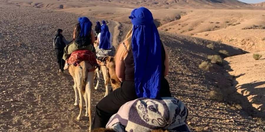Marrakech: Quad Bike and Camel, Dinner Show in Agafay Desert - Leaving Marrakech for the Agafay Desert