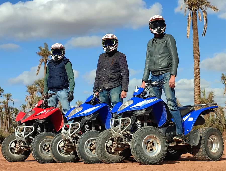 Marrakech: Quad Bike and Camel Ride Tour - Palm groves, villages, and mountain views