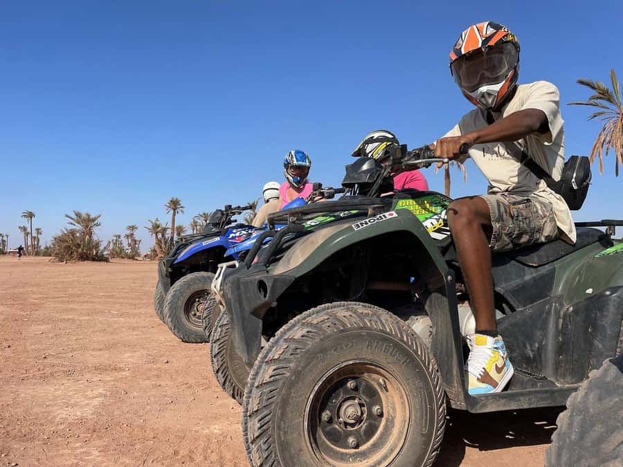Marrakech: Quad Bike and Camel Ride Tour - Guides, photos, and group comfort