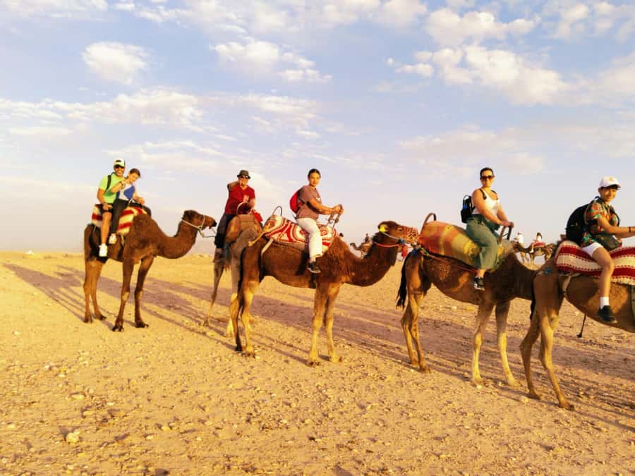 Marrakech : Quad Bike and Camel Ride with dinner in Agafay - Quad biking across Agafay’s stone