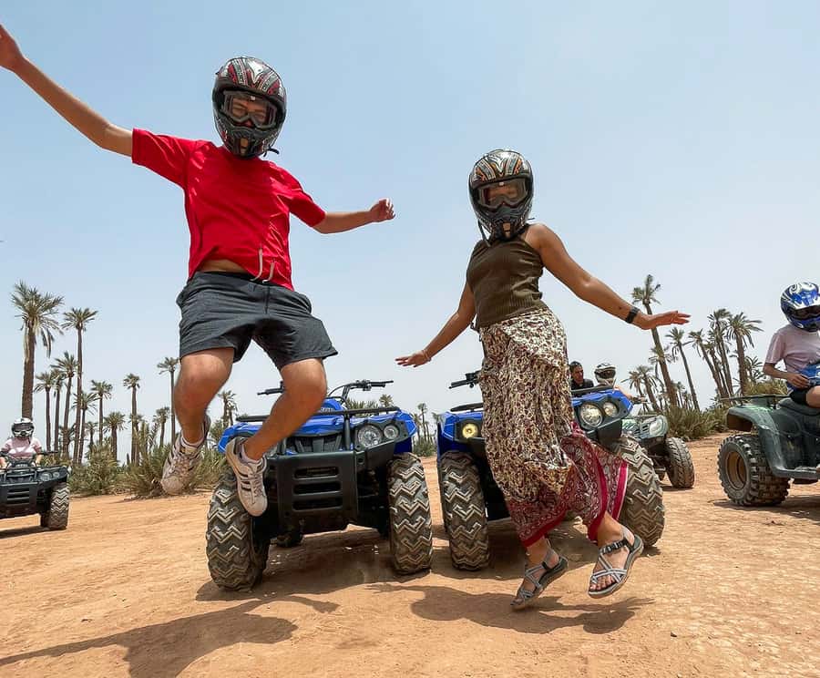 Marrakech Quad Bike Experience: Desert and Palmeraie - Two Hours Across Rocky Tracks and Palm Groves