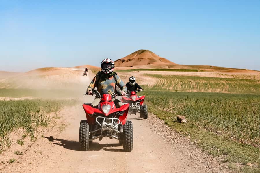 Marrakech Quad Bike Experience: Desert and Palmeraie - Berber Villages, Tea, and a Welcome Pause