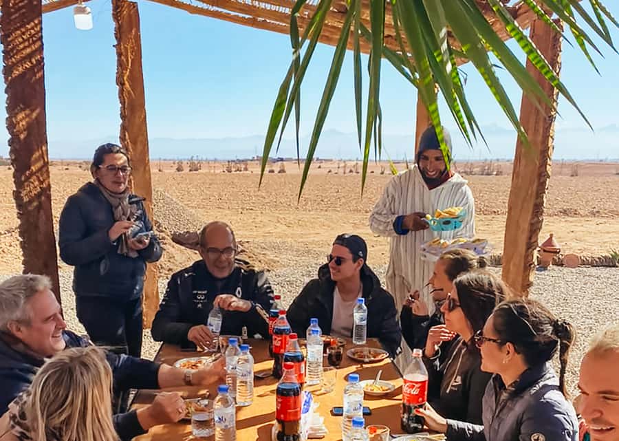 Marrakech: Quad Bike Tour to Palm Oasis and Jbilat Desert - The palm grove photo stop