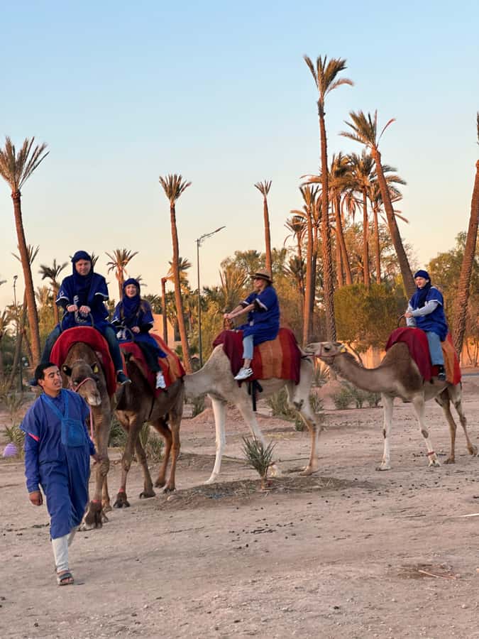 Marrakech:quad excursion at Jbilet desert with Moroccan tea - Photo stops and the shape of the route