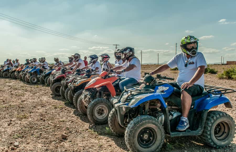 Marrakech: Quad Tour in Jbilets Desert with Palm Grove - A two-hour escape from central Marrakech