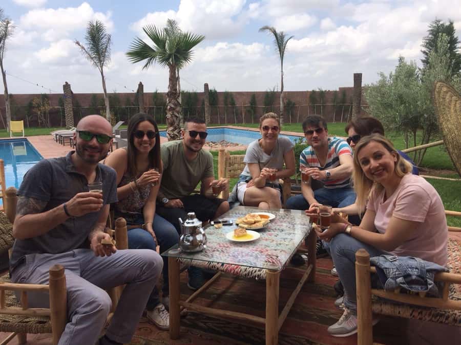 Marrakech: Quad Tour in Jbilets Desert with Palm Grove - The ride to the Palmeraie