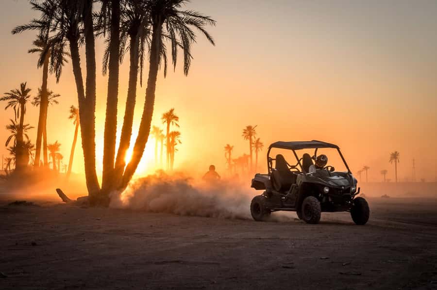Marrakech : Ride buggy in the desert of the palm grove - The 10-minute safety briefing