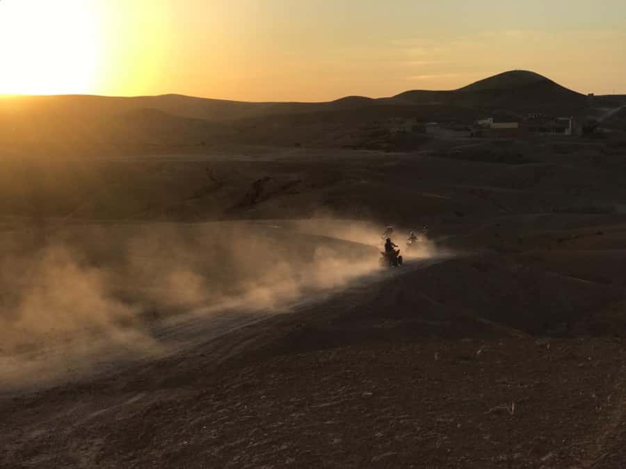 Marrakesh: Agafay Desert Quad & Camel Tour with Dinner - The camel ride, traditional clothing included