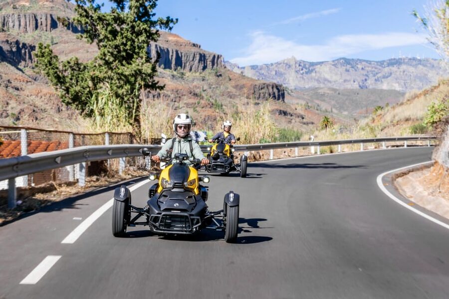 Maspalomas: Ryker Moto Tour to Fataga (Mountain buggy) - The first 15 minutes: getting comfortable with the Ryker