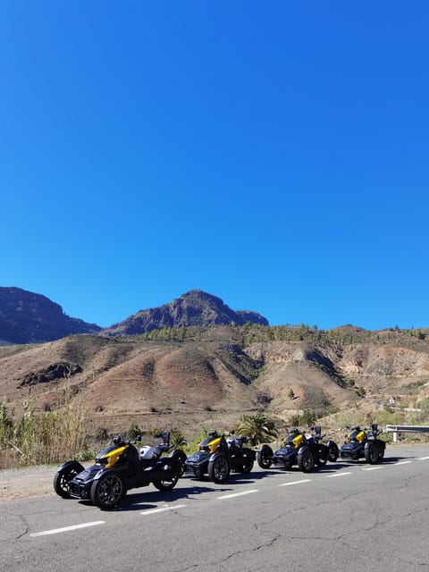 Maspalomas: Ryker Moto Tour to Fataga (Mountain buggy) - Fataga, a real village break in the middle of the ride