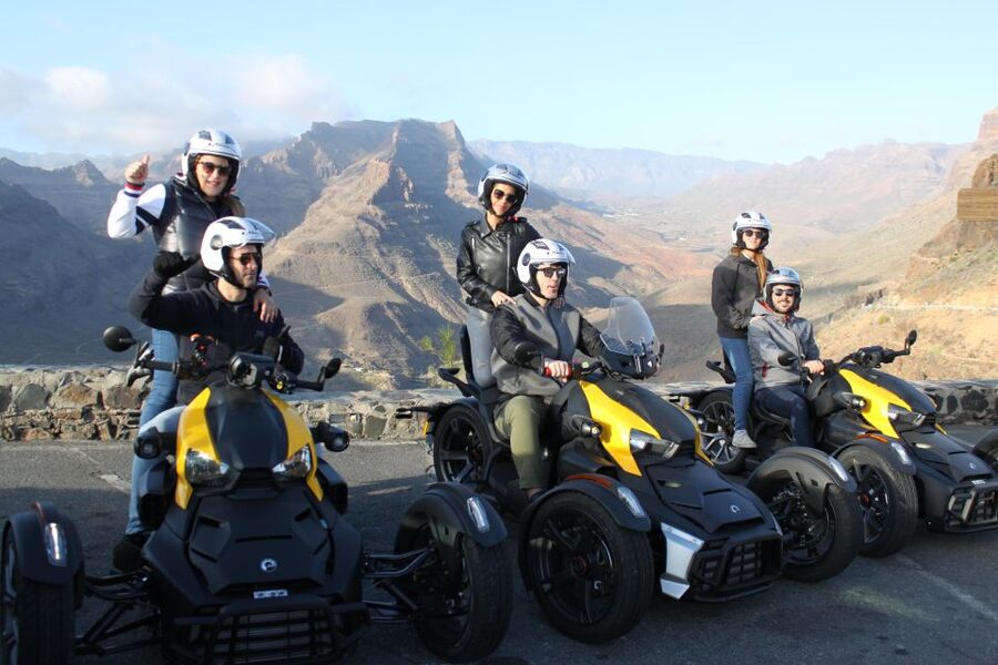 Maspalomas: Ryker Moto Tour to Fataga (Mountain buggy) - Aloe Vera, a short stop with local interest