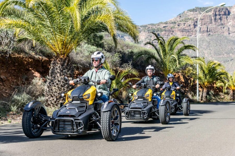 Maspalomas: Ryker Moto Tour to Fataga (Mountain buggy) - Playa del Inglés to the mountain roads