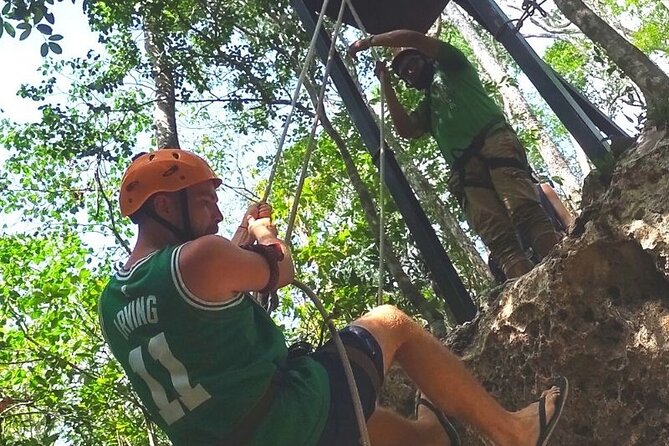 Maya Adrenaline Tulum: Cenote + 5 Ziplining + ATV Adventure - The zip lines, from short runs to the 1-kilometer flight