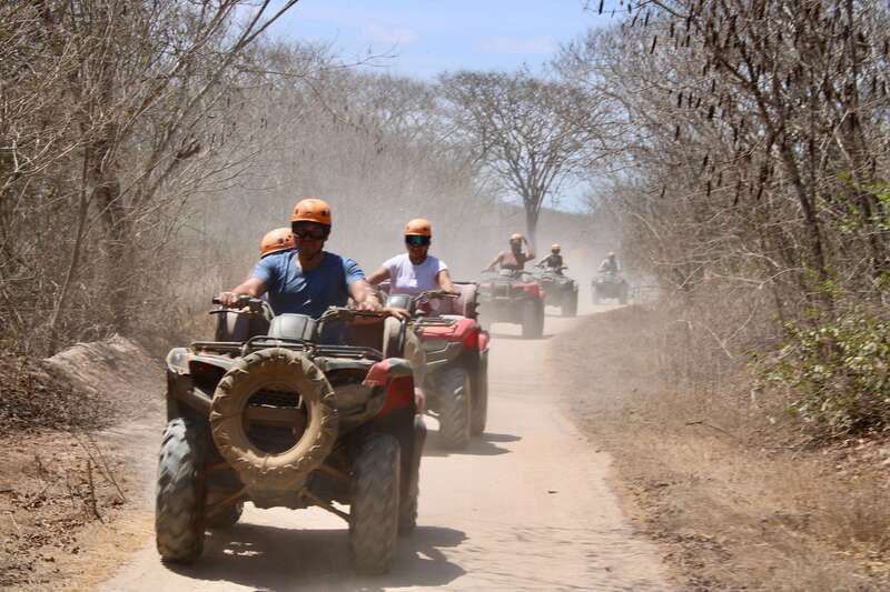 Mazatlán: Beach & Jungle ATV Tour w/ Lunch & Tequila Tasting - A ranch lunch with more than a snack