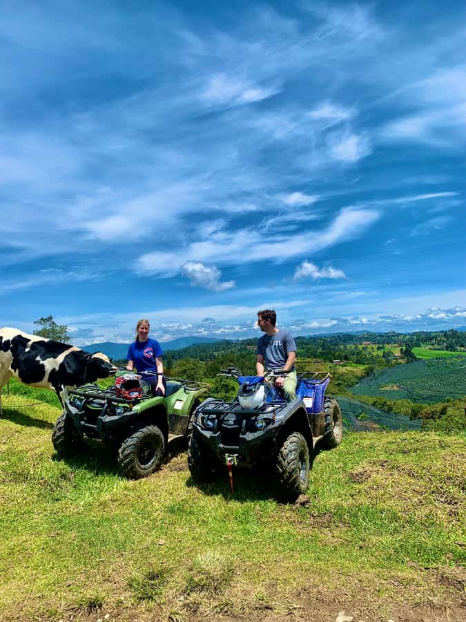 Medellin: ATV Tour 3 Mountains - Two hours of farm roads, fields, and mountain views