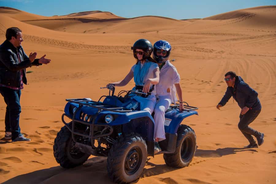 Merzouga : Adventure Quad Bike Safari, & Sandboarding - Heat, comfort, and riding conditions