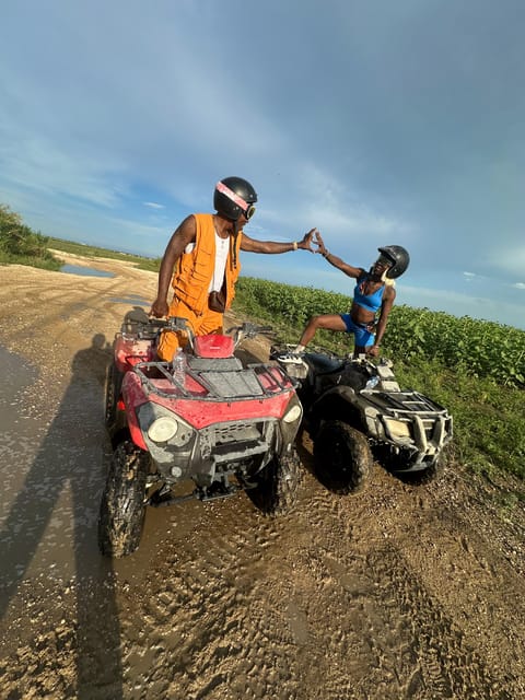 MIAMI: ATV OFF-ROAD TOUR WITH PICTURES & VIDEOS - The safety briefing and first turn of the throttle