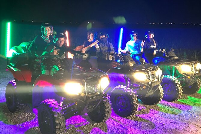 Miami (Bad A") Glow in the Dark ATV Riding Experience #1TOP Rated - Check-in, waivers, helmets, and the cash deposit
