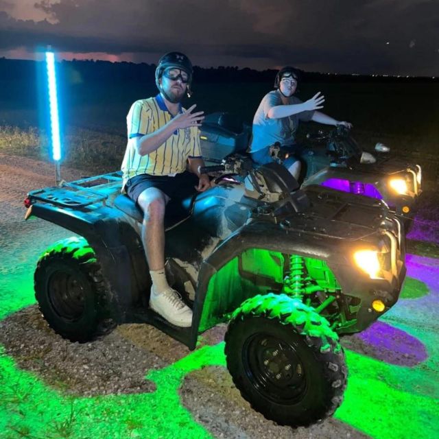 Miami Park Entrance Glow in the Dark ATV Riding Experience - Why a night ATV ride feels different in Miami