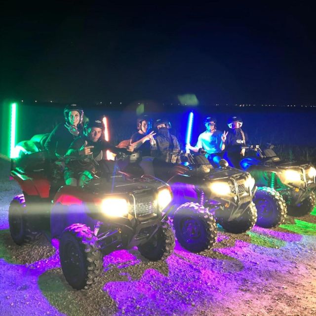 Miami Park Entrance Glow in the Dark ATV Riding Experience - The safety briefing sets the tone