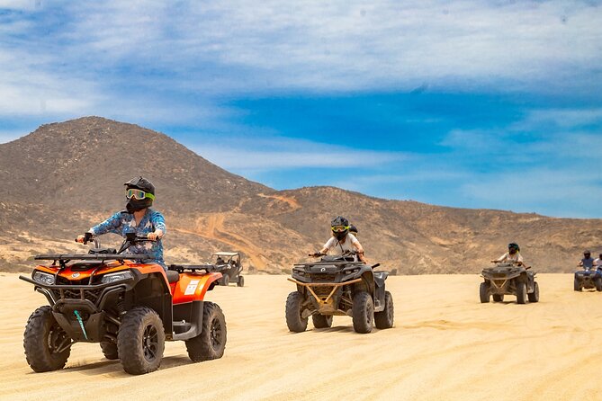 Migriño Beach And Dunes ATV Tour in Cabo - What the extra hour at Cactus Park includes
