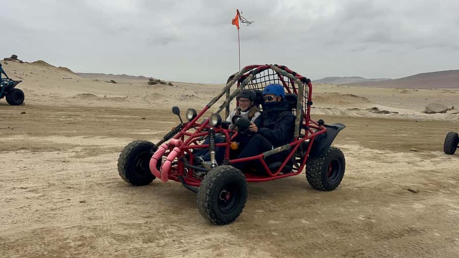 Mini Buggy GO KART in Paracas National Reserve - Taking the wheel in Paracas National Reserve